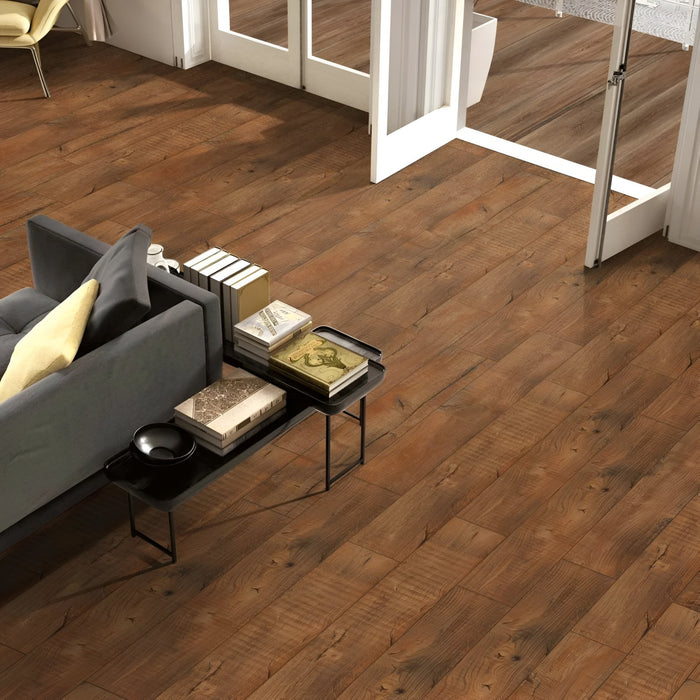 Earthy Rustic Oak Living Room Inspiration