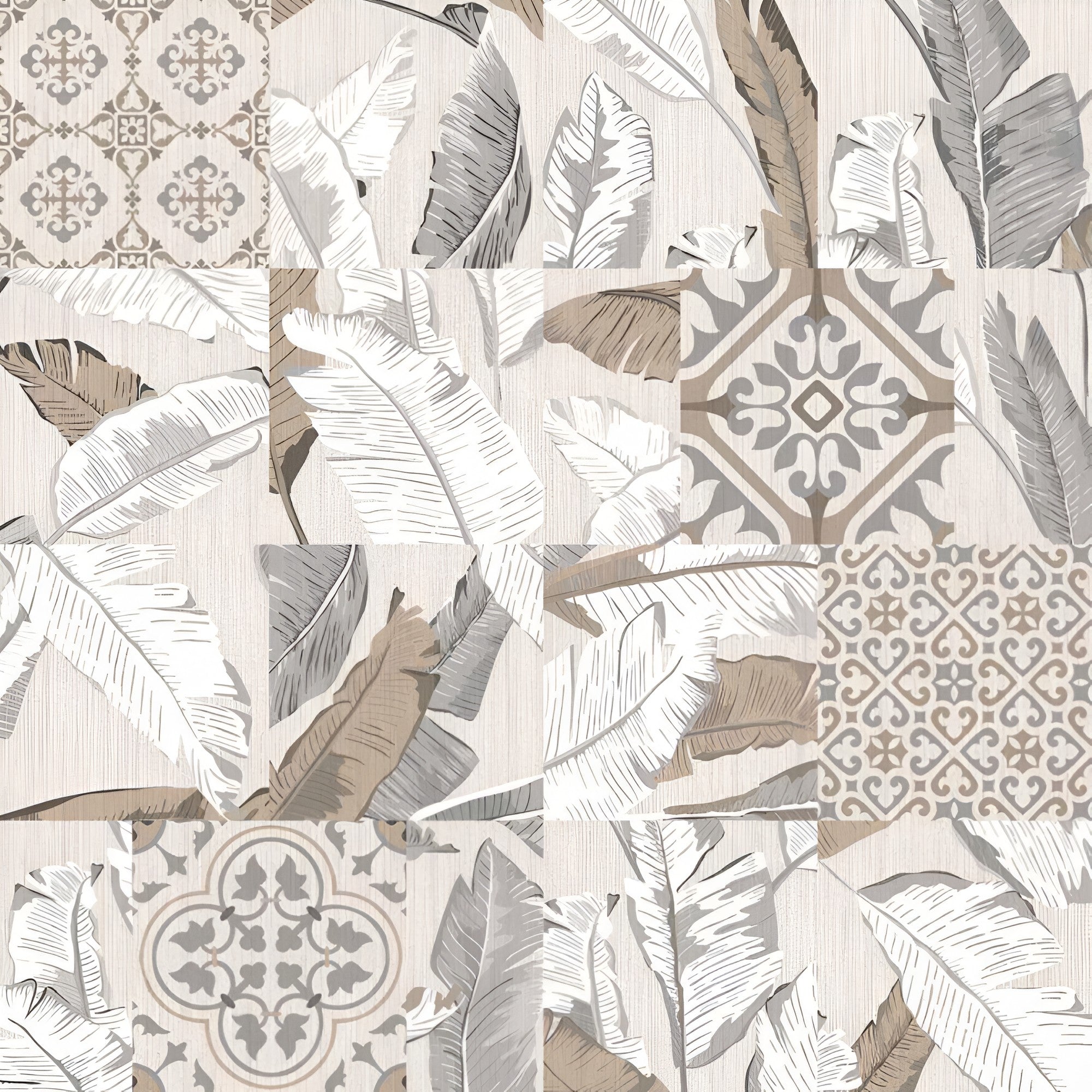 Dali Bianco Moroccan Vitrified Tile in 24 x 24 inch size, featuring a refined matt finish and a softly shaded Bianco pattern inspired by Moroccan artistry, displayed as a premium floor tile offering a sophisticated and timeless interior look