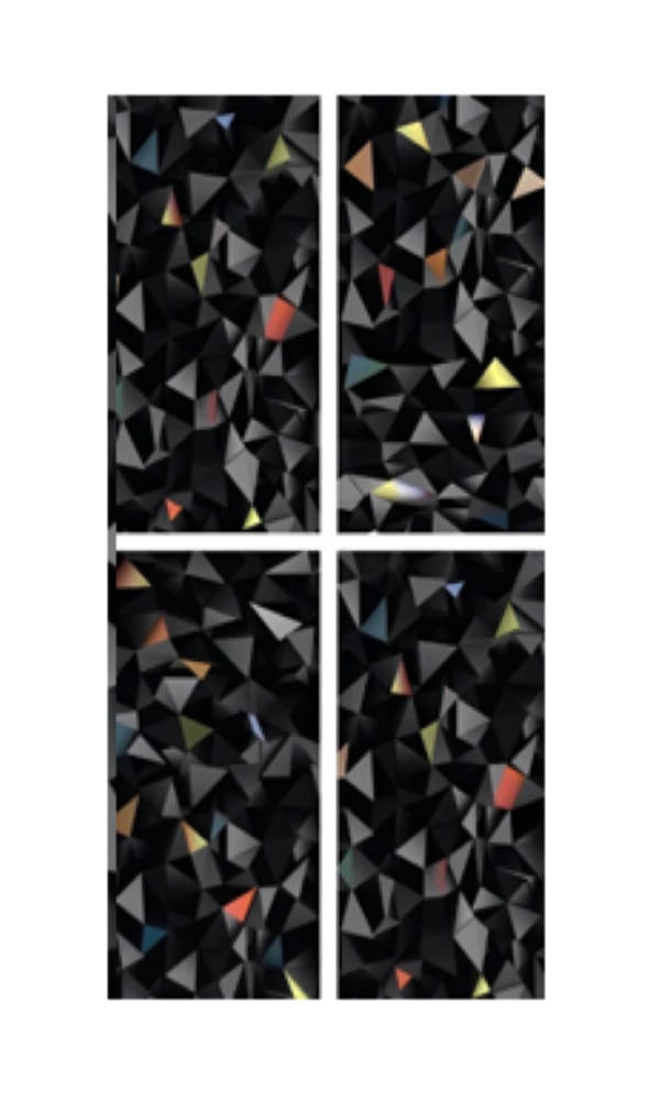 Decor 1004 High Gloss Vitrified Tile 24 x 48 inch featuring an elegant decorative design, ideal for adding a stylish and contemporary touch to floors and walls.
