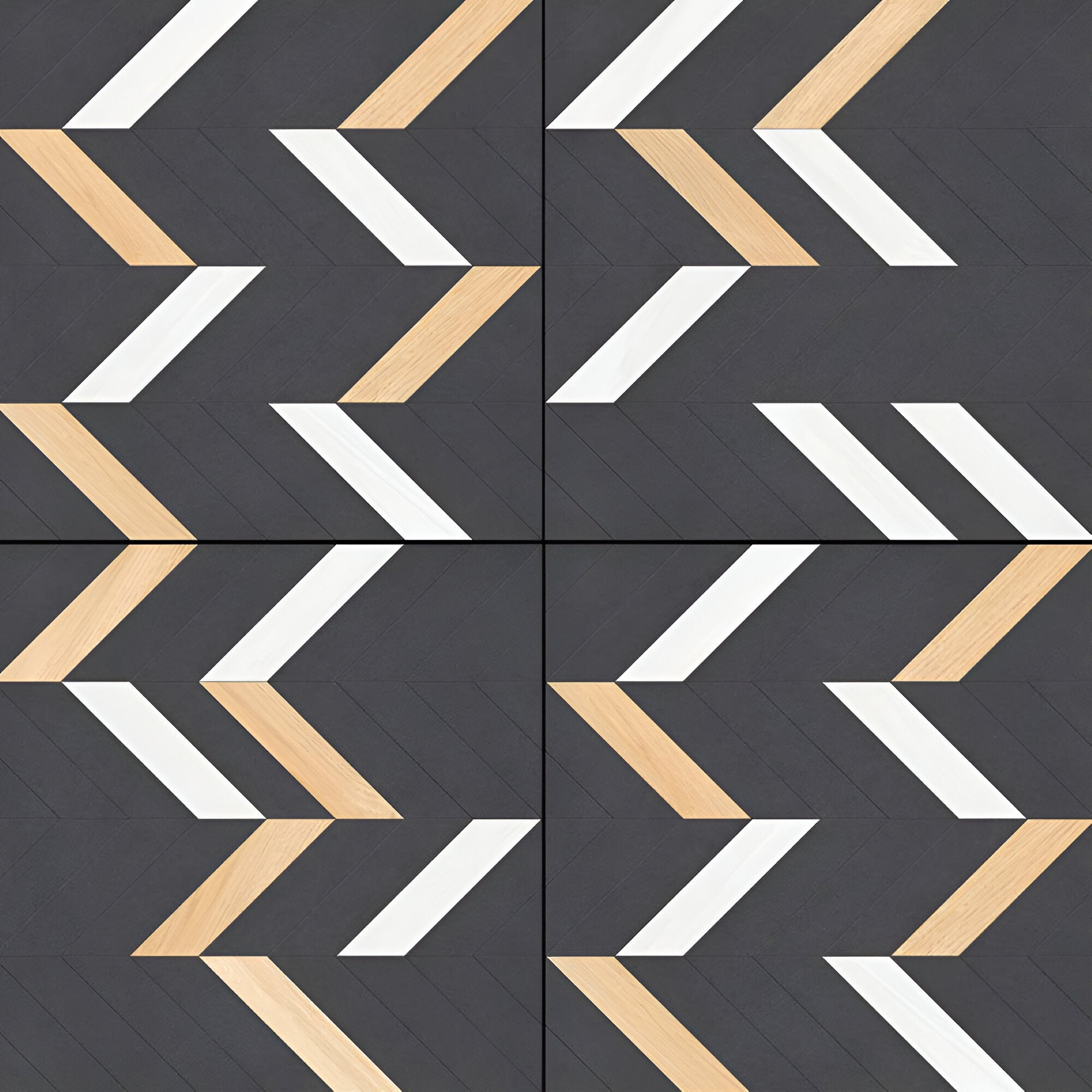 Dolce Wood ceramic wooden tile 24x24 inch showcasing detailed wood-inspired texture with matt surface finish, suitable for modern indoor floor spaces with seamless and natural appearance.