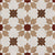 Ducati Beige Decor 3 Moroccan vitrified tile with glossy finish showcasing intricate printed and rangoli-inspired detailing in warm beige tone, suitable for decorative floor and wall applications in living rooms, kitchens, bathrooms, and feature walls.