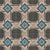 Ducati Paper Decor 3 Moroccan vitrified tile with detailed printed Rangoli-inspired pattern in glossy finish, 8x8 inch decorative floor and wall tile for stylish interiors