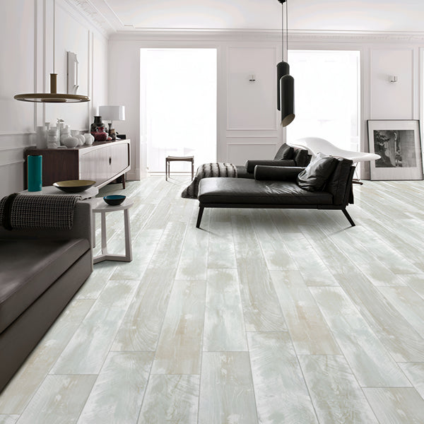 Eden Turquoise Wooden Plank 8 * 48 Inch