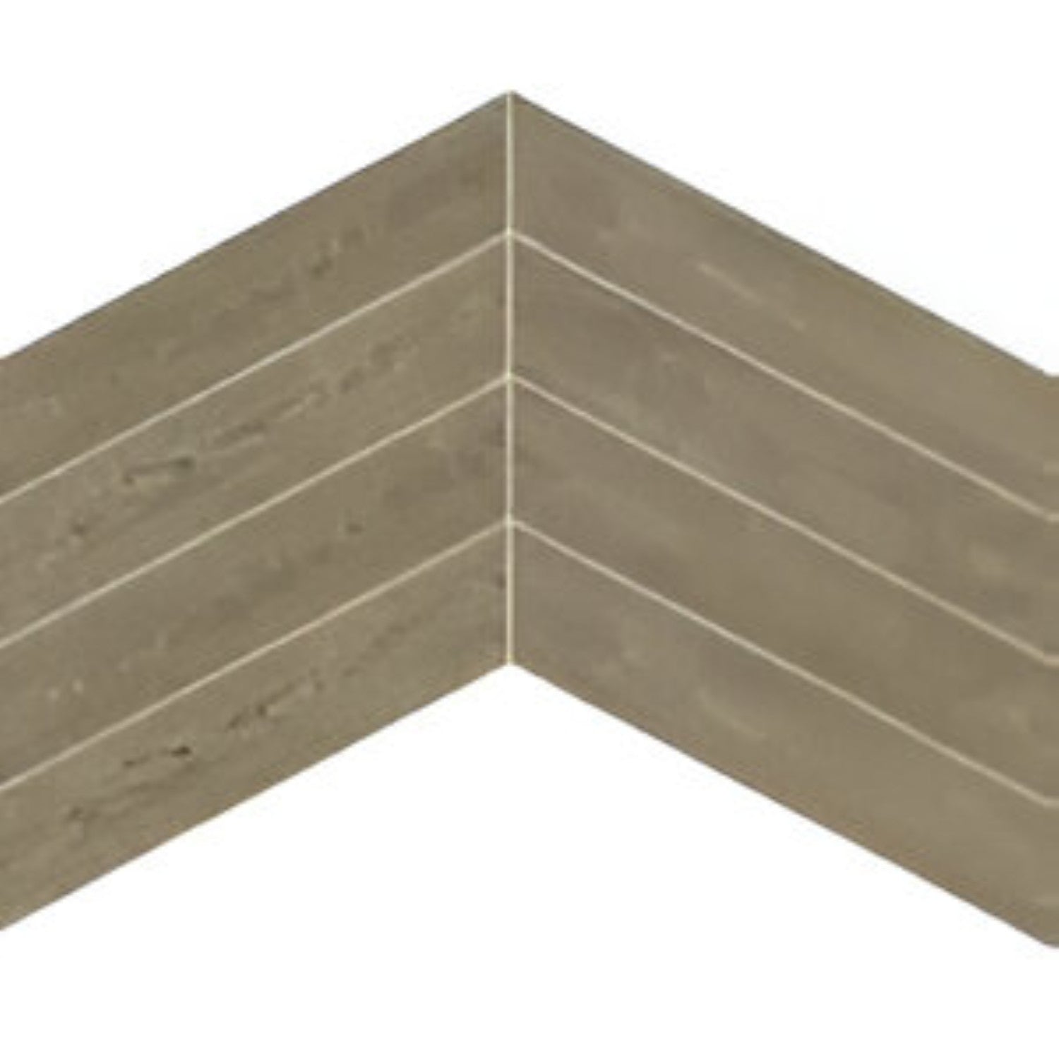 English Wood Chevron Wooden Tile 6x36 Inch, featuring natural wood tones arranged in a chevron pattern, perfect for classic and durable flooring or wall applications.
