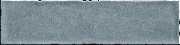 Fes De Blue Subway Tile 3x12 Inch with deep blue glossy finish, smooth polished surface, perfect for modern and stylish kitchen backsplashes or accent walls
