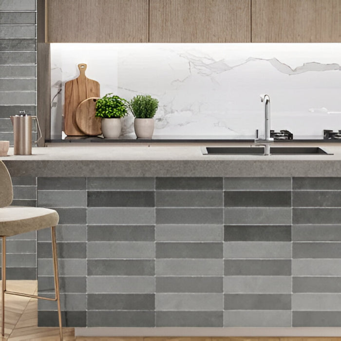 Designer Noir Fes Gradient Subway Tile