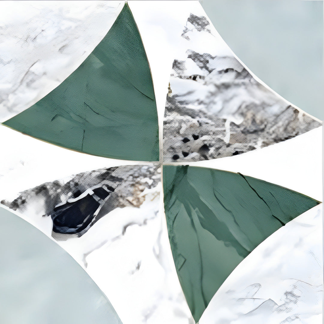 Fango Marbilo Moroccan vitrified tile in 8×8 inch size featuring a carved surface finish with detailed printed Moroccan and rangoli-inspired artwork, suitable for decorative floor and wall applications in modern and traditional interiors.