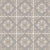 Fango Naxos Moroccan vitrified tile in 8×8 inch size featuring intricate printed Rangoli-inspired Moroccan artwork with detailed carving finish, suitable for decorative floor and wall applications in modern and traditional interiors.