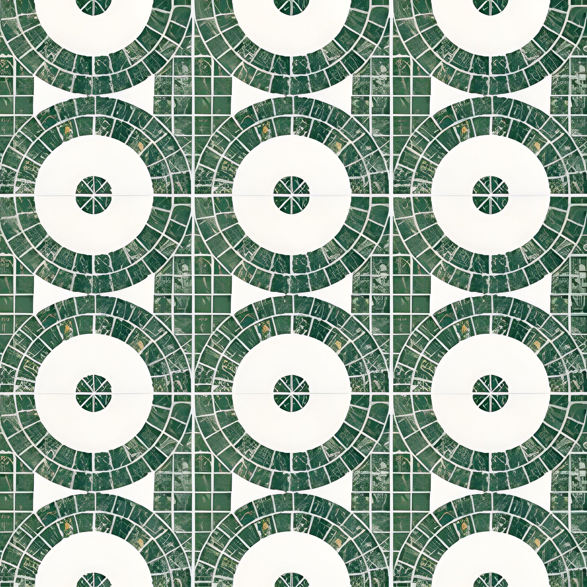 Fango Round Moroccan vitrified tile in 8 × 8 inch size featuring an intricate printed rangoli-inspired Moroccan pattern with a detailed carved finish, installed on a decorative floor surface, showcasing rich texture, artistic detailing, and a premium handcrafted appearance suitable for luxury interior walls and floors.