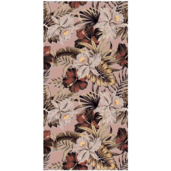 Frame Salmon Decor Wallpaper Tile 24 x 48 inch featuring a soft salmon-toned decorative pattern, ideal for adding a warm and stylish accent to walls and surfaces.
