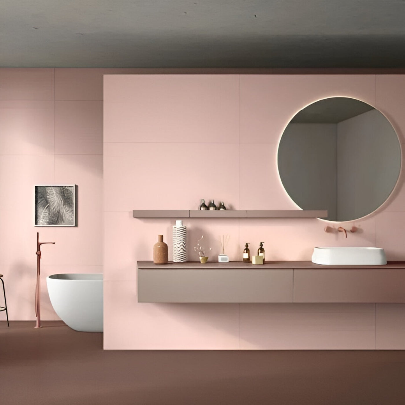 Chic French Pink Pastel Bathroom Inspiration