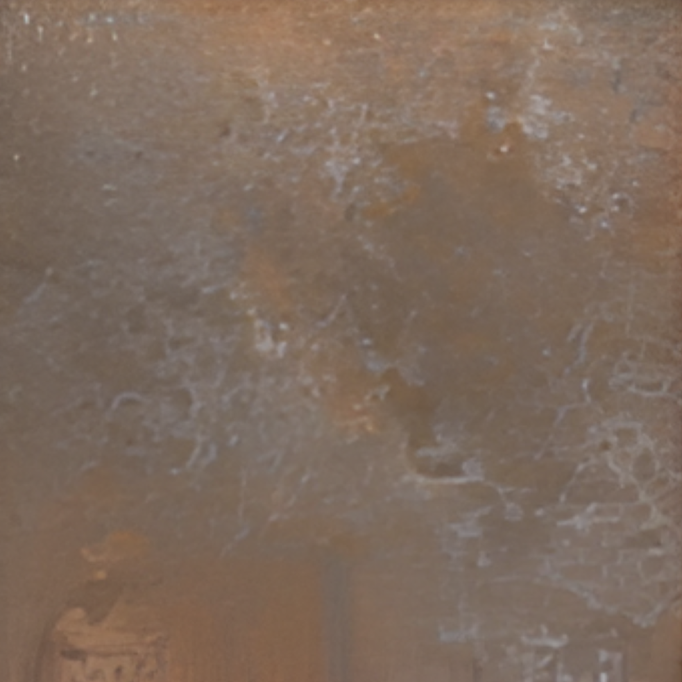 Gatsby Copper Deco Ceramic Tile 12x12 Inch in antique brown finish featuring embossed patterns, decorative highlighter design, and glossy textured surface for luxurious interior wall décor.