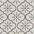 Glossy Ducati Paper Decor 1 Moroccan vitrified tile with intricate printed rangoli-inspired pattern in 8×8 inch size, suitable for floor and wall applications, showcasing artistic detailing and a polished surface finish.