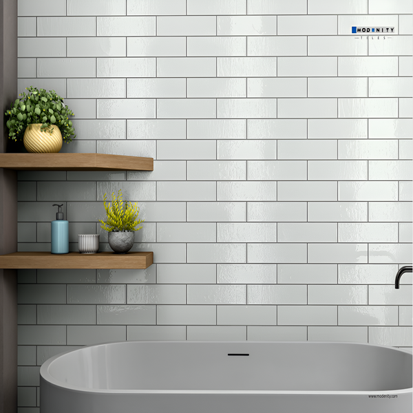 Grigio Chiaro Handicraft Subway Tile 3 Inch x 12 Inch