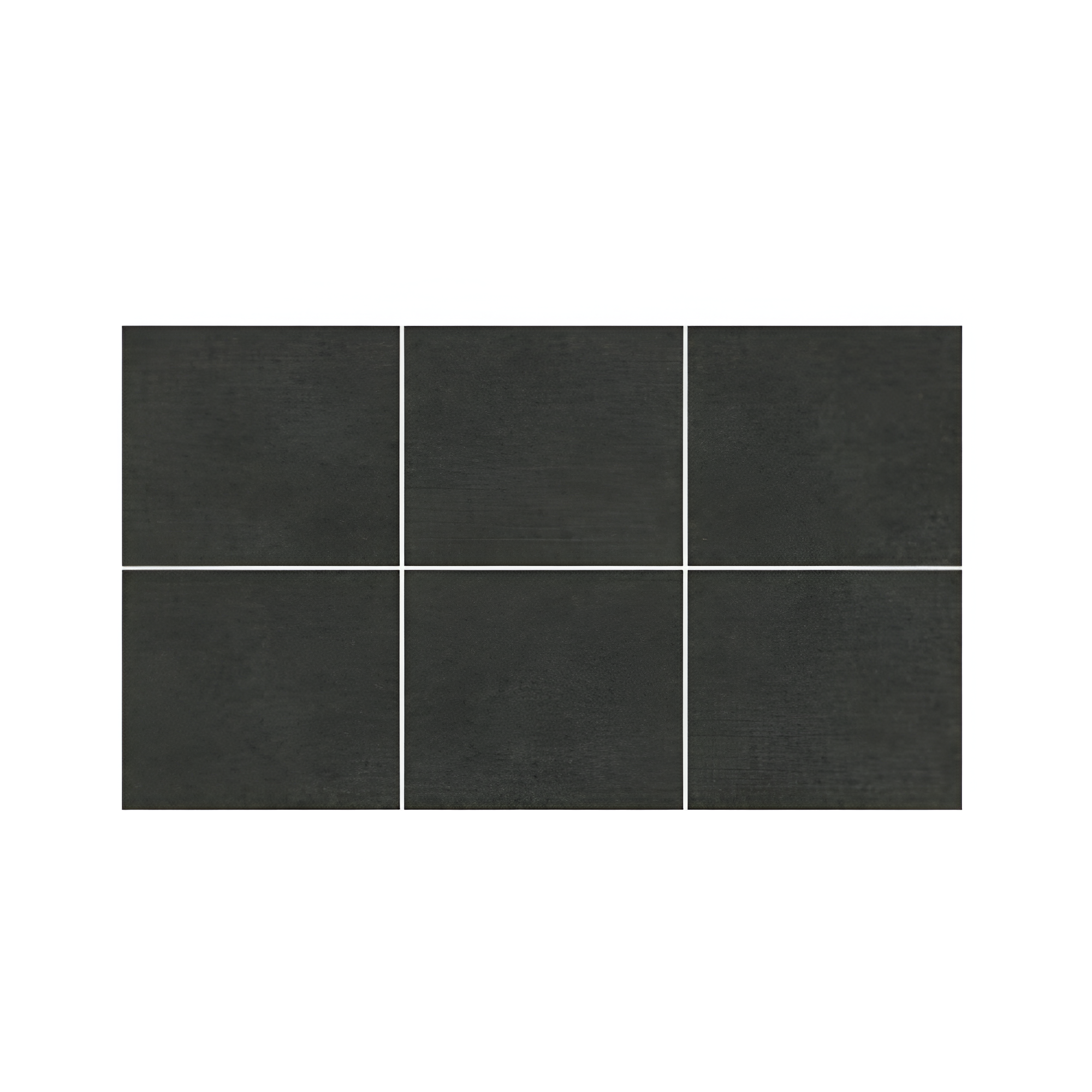 Grit Emlyn Black Moroccan Vitrified Tile in 8×8 inch size, showcasing detailed Moroccan-inspired and rangoli-style printed patterns on a rich black matt surface, suitable for elegant floor and wall décor.