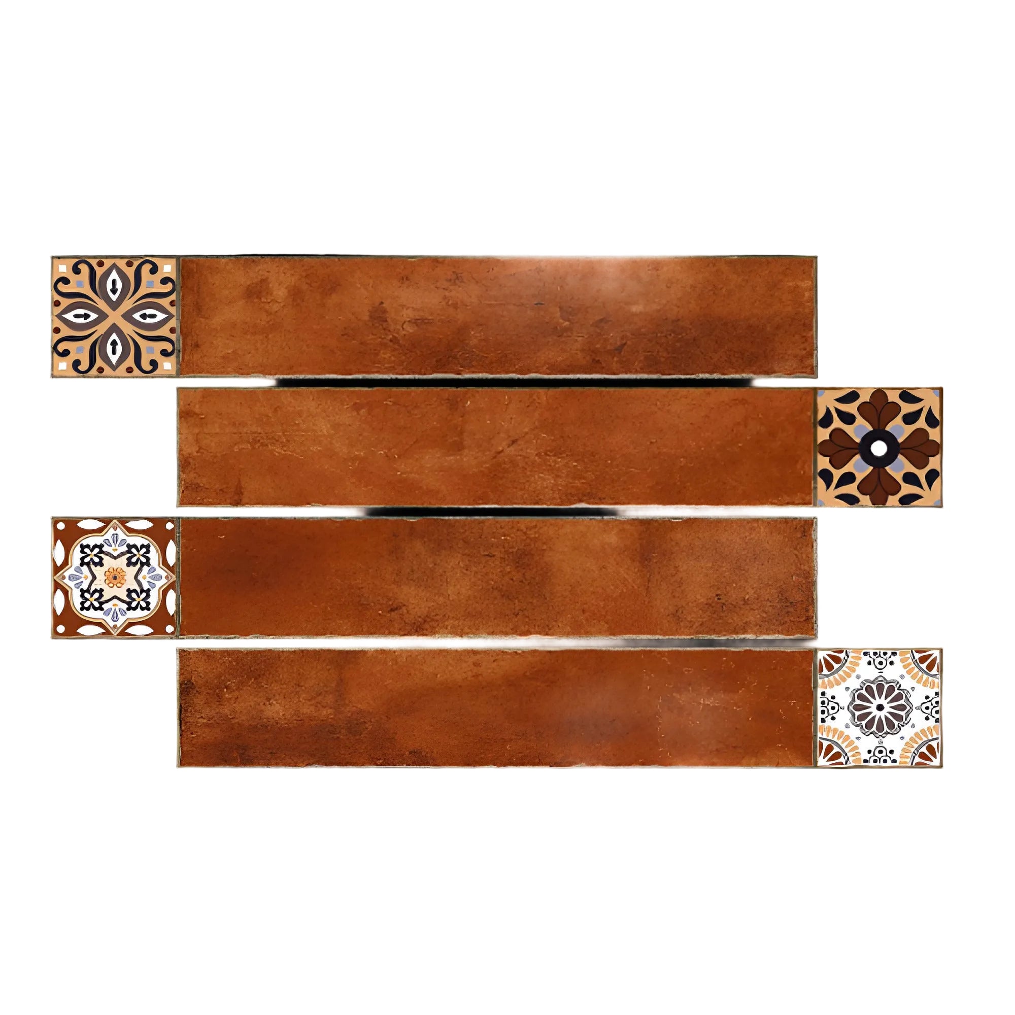 Hannah Choco Vitrified Tile – 6×36 inch vitrified tile featuring a deep choco wood grain texture, perfect for warm, elegant flooring in modern interiors.