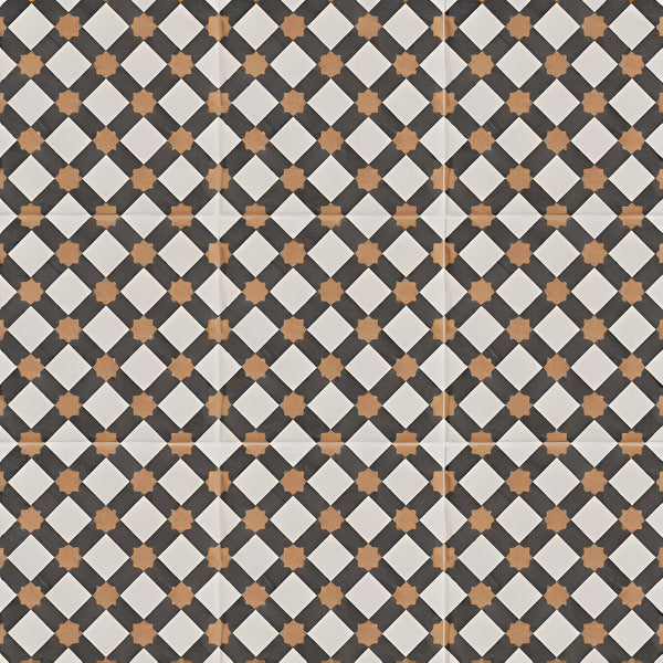 Ducati Paper  Decor 2 Moroccan Vitrified Tile 8 * 8 Inch