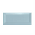 Ice Blue Bevelled Subway Tile 4x8 inch with a glossy finish, featuring a soft ice-blue beveled surface, smooth and durable, ideal for contemporary backsplashes and decorative wall applications.
