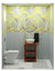 Frame Grey Decor Wallpaper Tile 24 Inch x 48 Inch