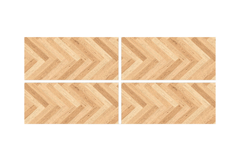 Imperia Crema vitrified wooden tile in 24x48 inch size with detailed carved texture and matt surface, showing natural wooden pattern styling suitable for modern flooring and wall applications in living rooms, bedrooms, and commercial interiors