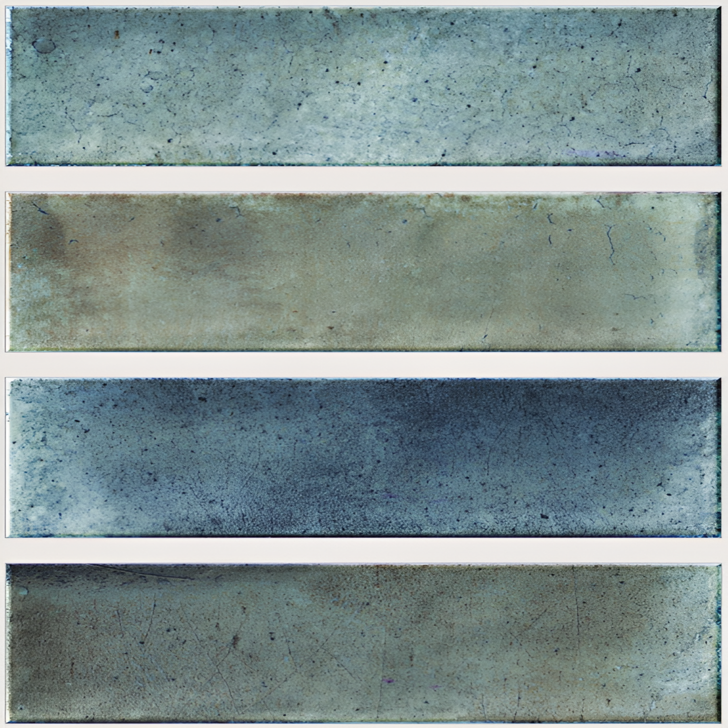 Jamaican Blue Subway Tile 3×9 inch – rich blue glossy tile with sleek finish, perfect for bold and vibrant interior wall accents.