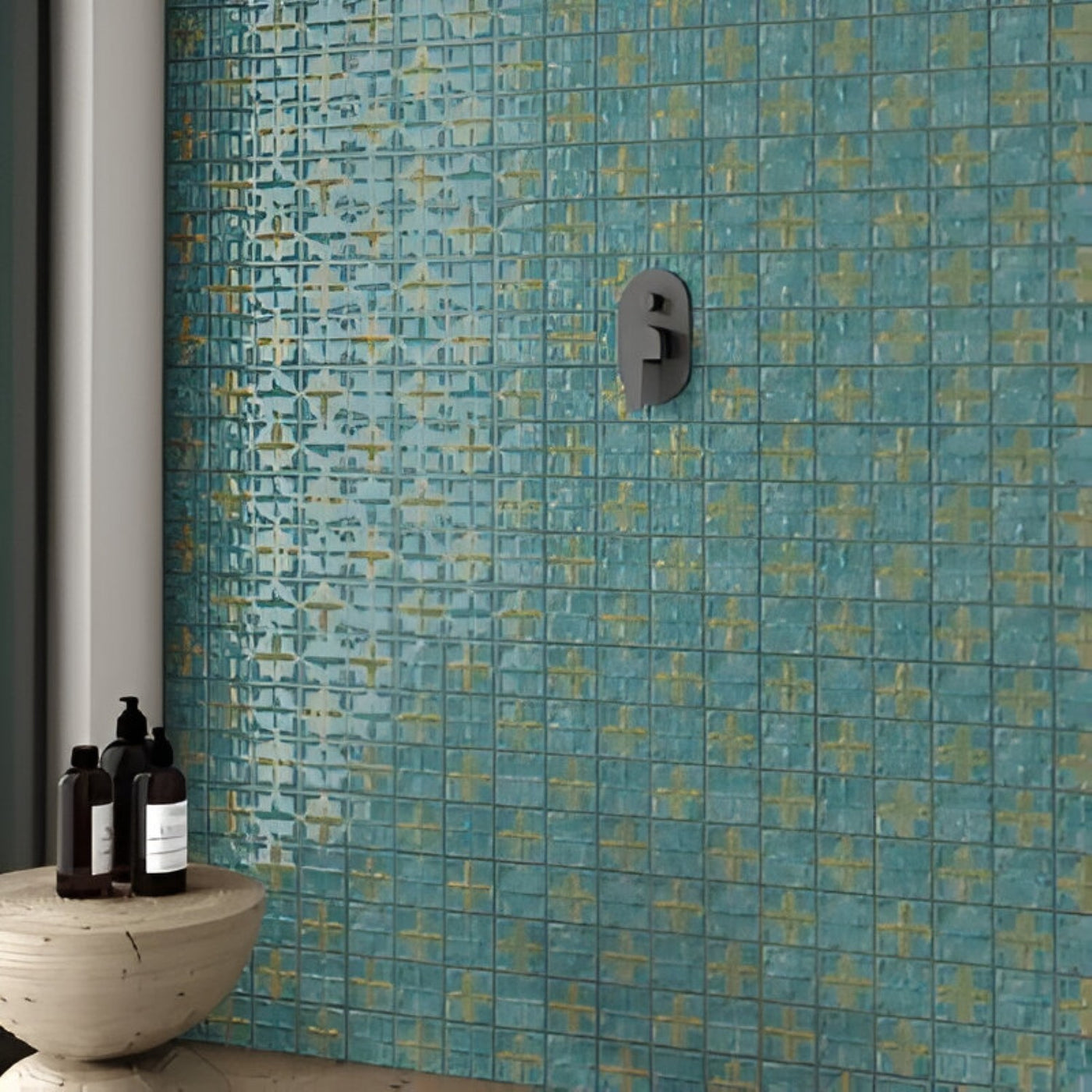 Aqua Artisan Spa 3D Styled Bathroom Wall 