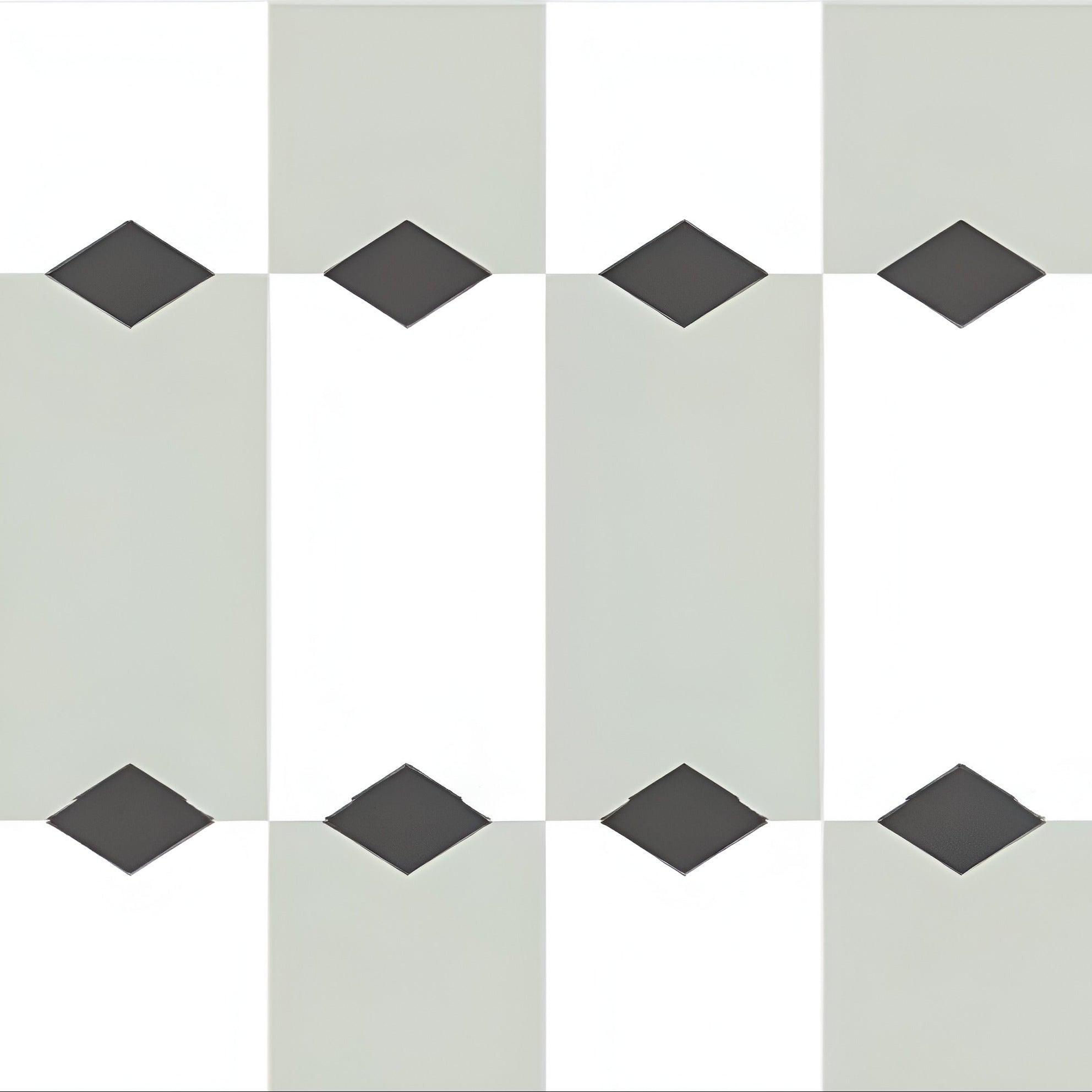 Kaba Mint Moroccan vitrified tile in 8×8 inch size featuring soft mint color with detailed Moroccan and Rangoli printed patterns, matt finish surface suitable for stylish floor and wall applications in modern and ethnic interiors.