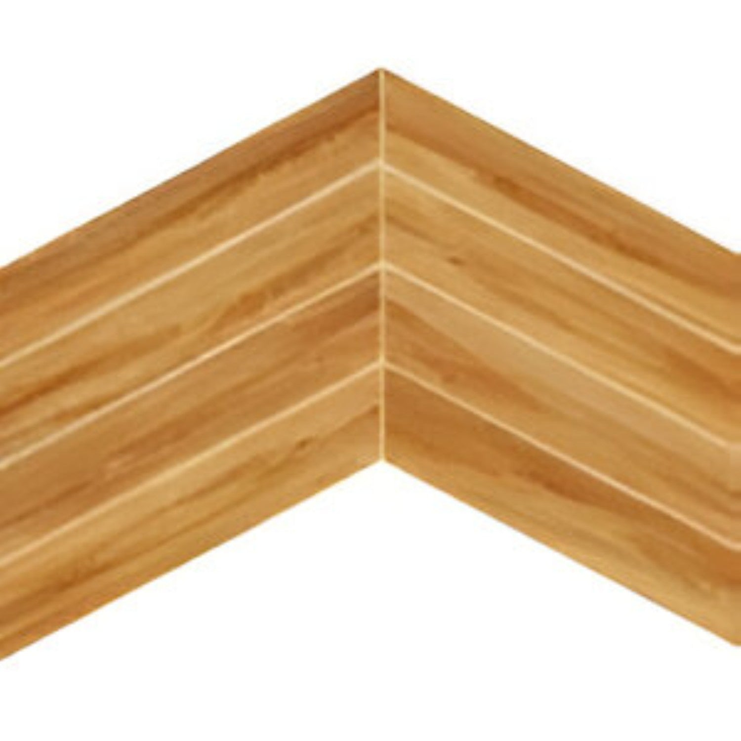 Knotty Pine Chevron Wooden Tile 6x36 Inch, featuring natural pine tones with visible knots arranged in a chevron pattern, ideal for rustic, stylish, and durable flooring or wall applications.
