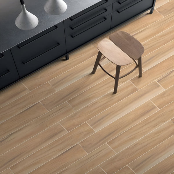 L6-1049 Wooden Vitrified Tile 6 * 36 Inch