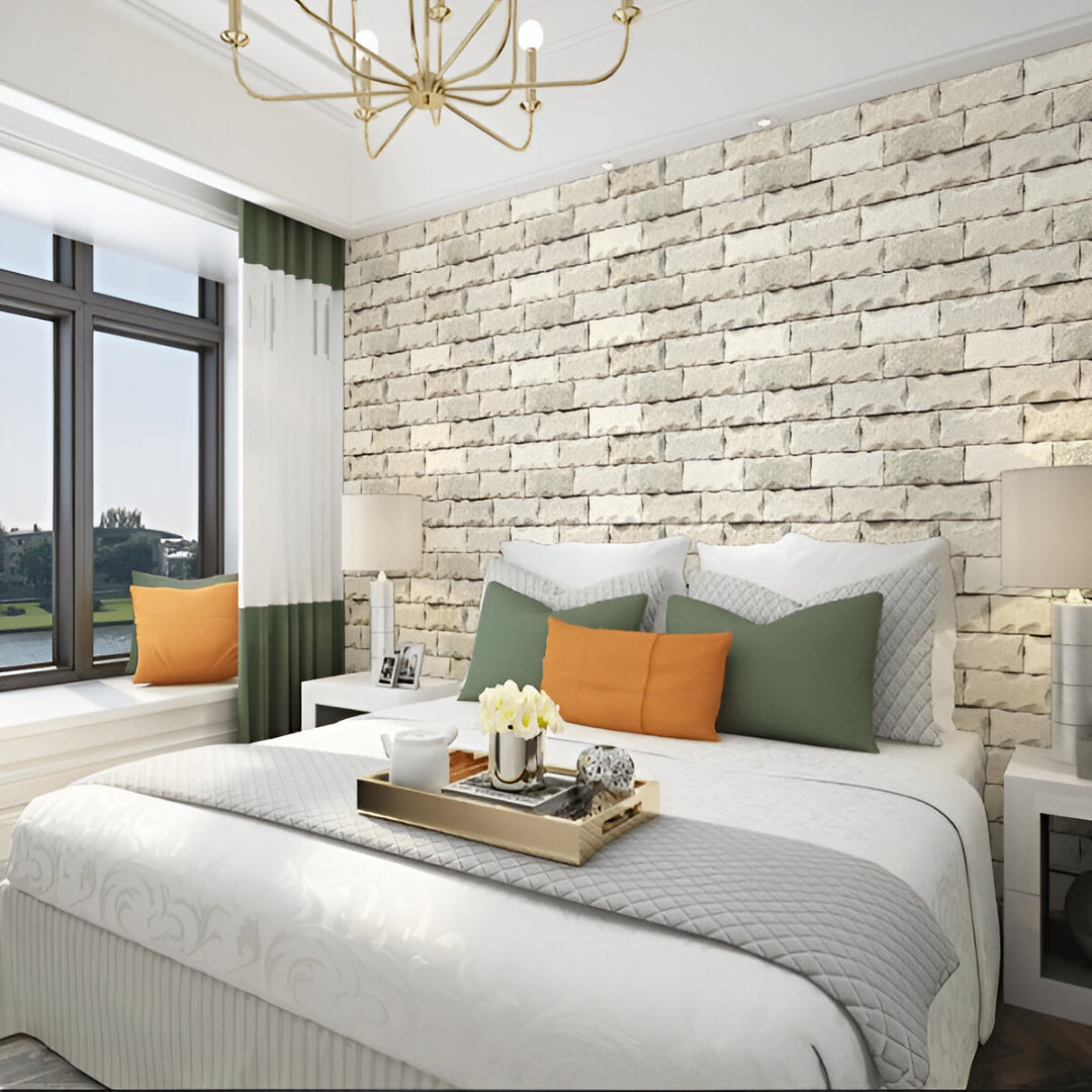 Lerry Beige 12x18 Inch vitrified ceramic tile with matte natural stone finish

