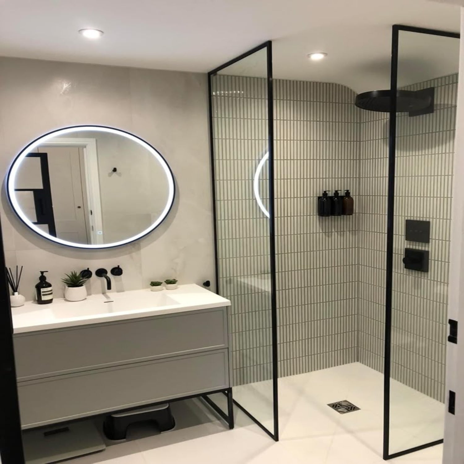 Liner Emerald Light Ceramic Tile 12 x 12 inch featuring a soft emerald green tone, ideal for adding a subtle and refreshing touch to floors and walls.
