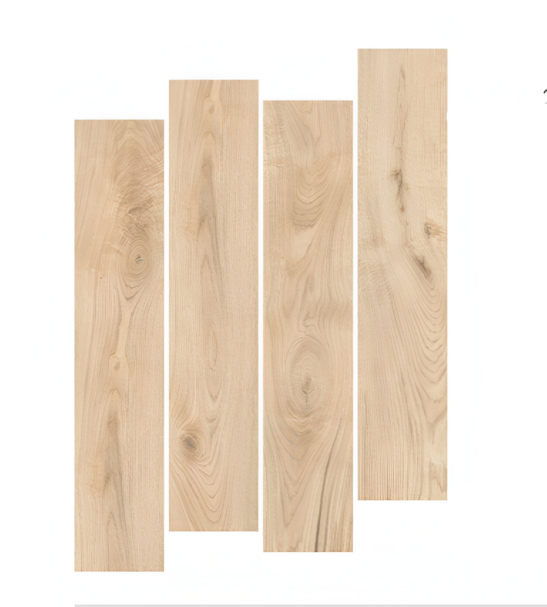 Lux Beige Wooden Plank 8x48 Inch Vitrified Tile with carving finish showcasing realistic natural wood grain texture, beige tone surface, elongated plank design suitable for modern premium flooring interiors.