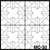 MC-20 Moroccan Ceramic Tile 12 Inch x 12 Inch – A modern ceramic tile featuring a bold black petal-like geometric design on a clean white background, ideal for stylish and contemporary spaces.
