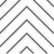 MM-01 Moroccan Ceramic Tile – 24x24 inch tile featuring a clean white base with bold black chevron stripes, ideal for modern, geometric wall and floor applications.
