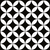MM-03 Moroccan Ceramic Tile – 24x24 inch ceramic tile featuring intricate geometric patterns in a black and white palette, ideal for bold, stylish wall or floor accents.