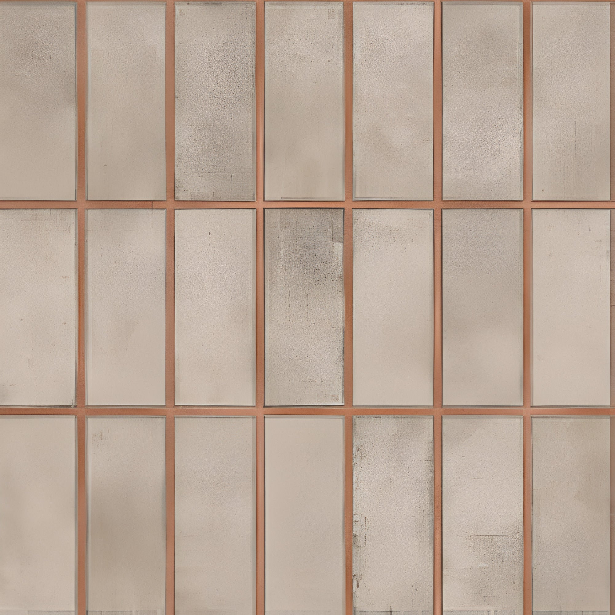 MN-316 Kitkat Ceramic Tile in 12x12 inch size, showcasing a glossy beige surface, highlights texture, depth, and modern design suitable for contemporary wall applications.