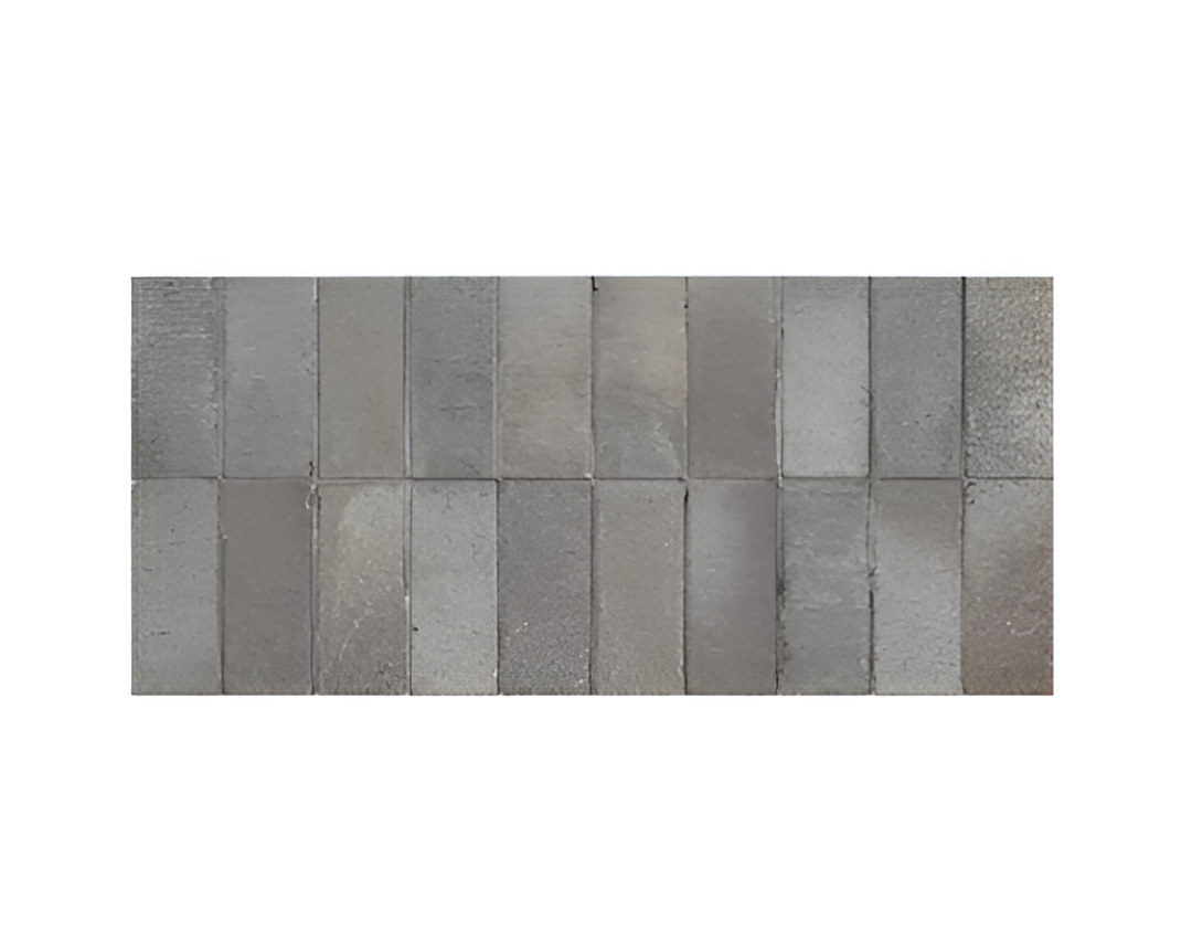 Marvello Slate Gloss Tile 12x24 inch with elegant slate grey color and glossy finish, perfect for modern living rooms, kitchens, bathrooms, and commercial interiors.