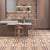 Matrix Orange Moroccan Ceramic Tile – 24x24 inch ceramic tile featuring bold orange Moroccan geometric patterns with intricate symmetrical detailing.