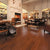 Merbau Laminate Flooring 8x48 inch with rich dark brown merbau wood finish, durable scratch-resistant surface, ideal for modern interiors, living spaces, and high-traffic residential and commercial flooring applications
