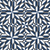 Metrix Blue Moroccan Ceramic Tile – 24x24 inch tile featuring intricate blue and white Moroccan geometric patterns on a glazed ceramic surface.