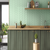 Mint Pista Subway Tile 3x12 inch – glossy green ceramic wall tile in subway design, perfect for kitchen and bathroom walls.
