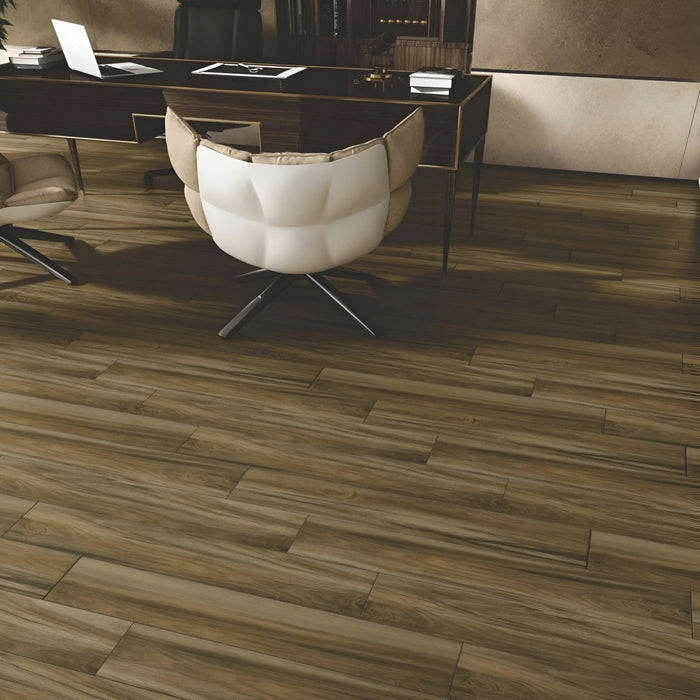 Classic Smoked Oak Office Design Inspiration