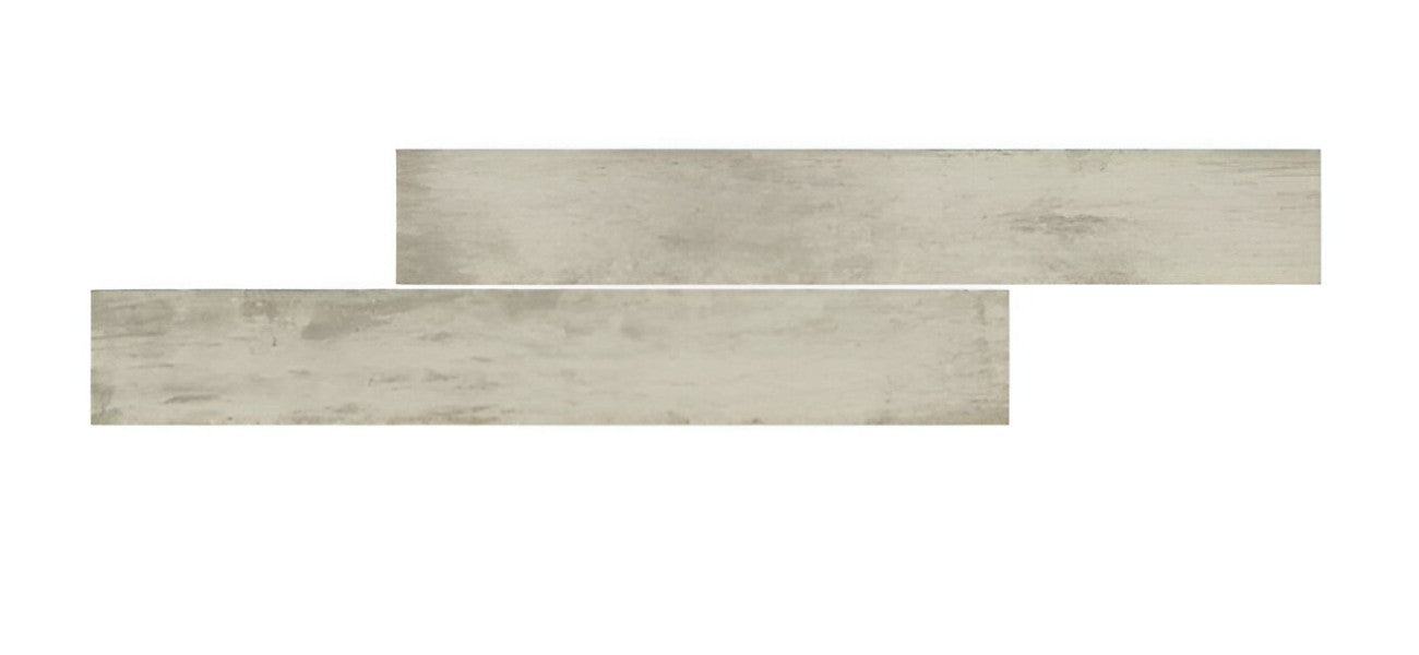 NRC-109 Wooden Vitrified Tile 6x36 inch with natural wood-like finish, smooth and durable surface, perfect for contemporary flooring and wall applications in residential and commercial spaces
