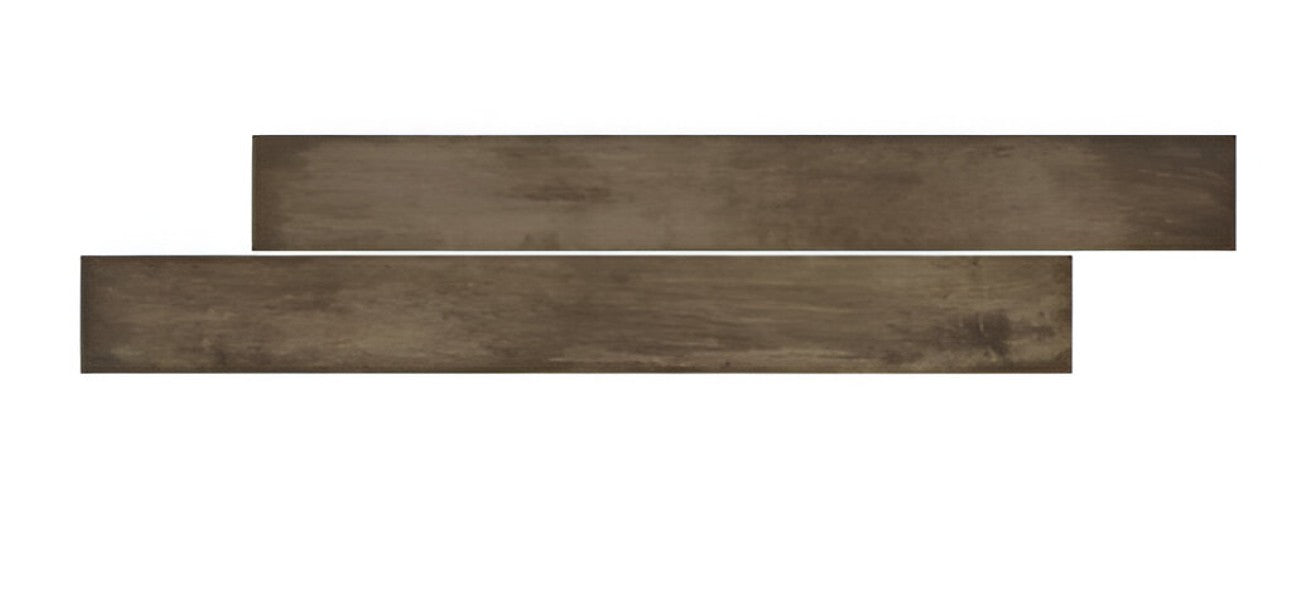 NRC-111 Wooden Vitrified Tile 6x36 inch with natural wood-like finish, smooth and durable surface, perfect for contemporary flooring and wall applications in residential and commercial spaces
