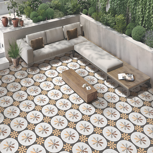 Nebra Moroccan Vitrified Tile 16*16 Inch