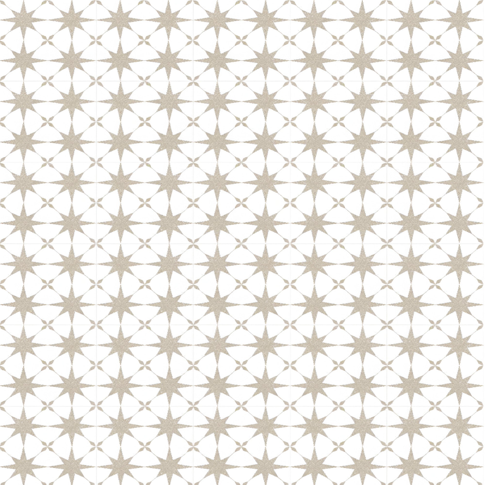 Neon Crema Moroccan vitrified tile in 8×8 inch size featuring a soft crema color with detailed Moroccan and rangoli-inspired printed patterns, matt finish surface, suitable for stylish floor and wall applications in modern interiors.