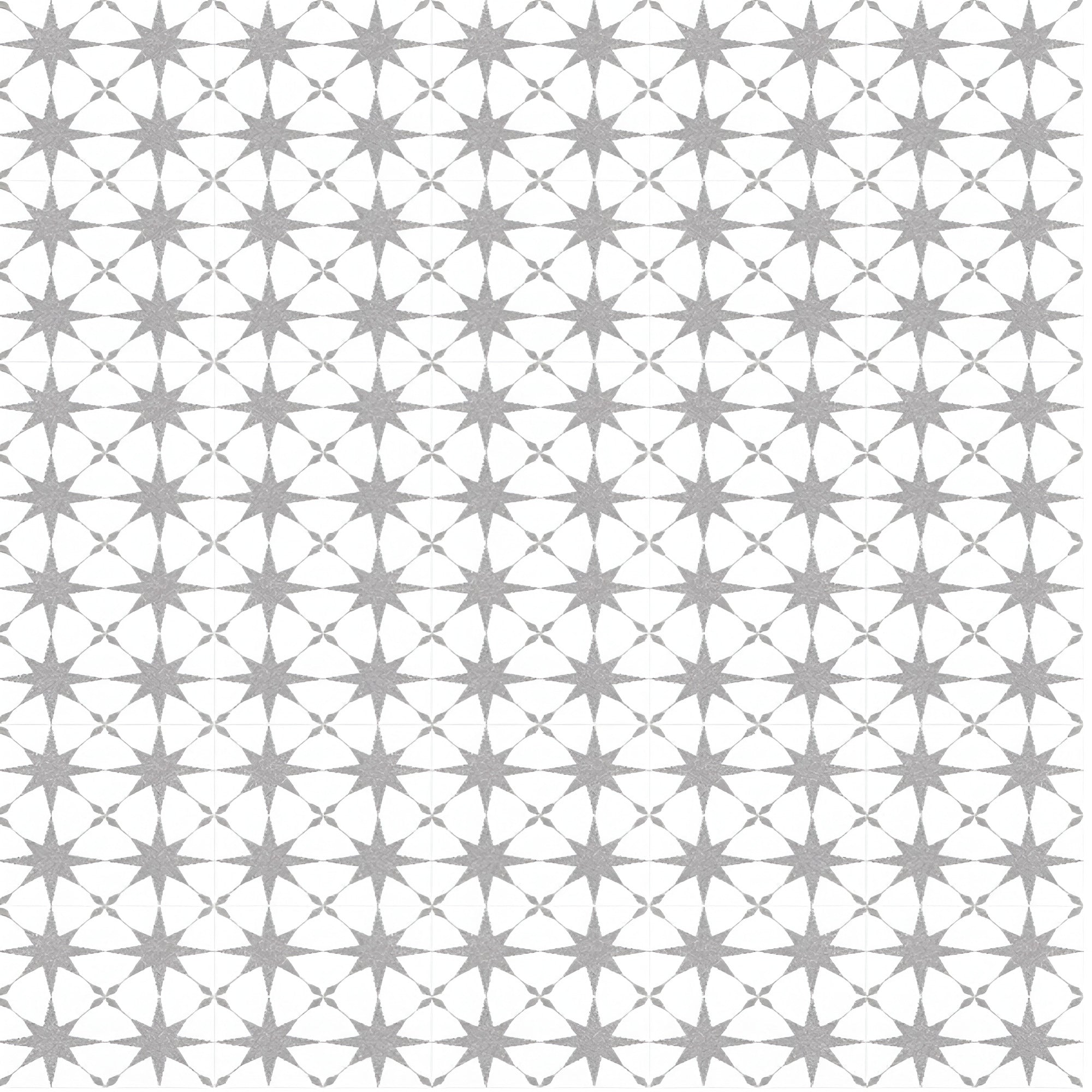 Neon Grey Moroccan Vitrified Tile 8*8 Inch with matt finish featuring intricate printed Rangoli designs, ideal for floor and wall décor in modern and contemporary interiors, showing subtle neon grey hues and smooth texture.