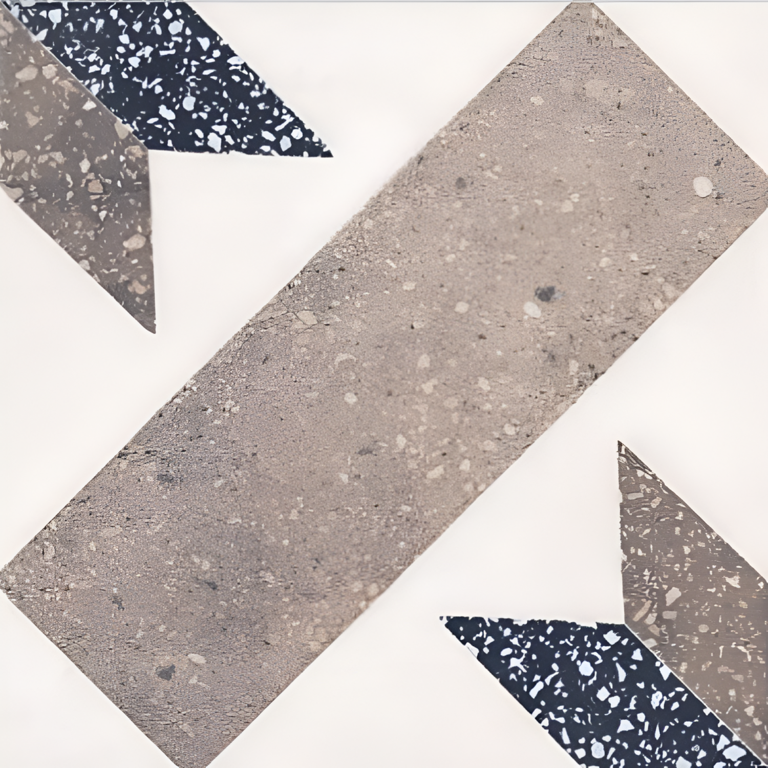 Nora Moroccan Vitrified Tile – 16×16 inch tile with intricate blue and white floral patterns, inspired by classic Moroccan design, ideal for artistic and decorative spaces.