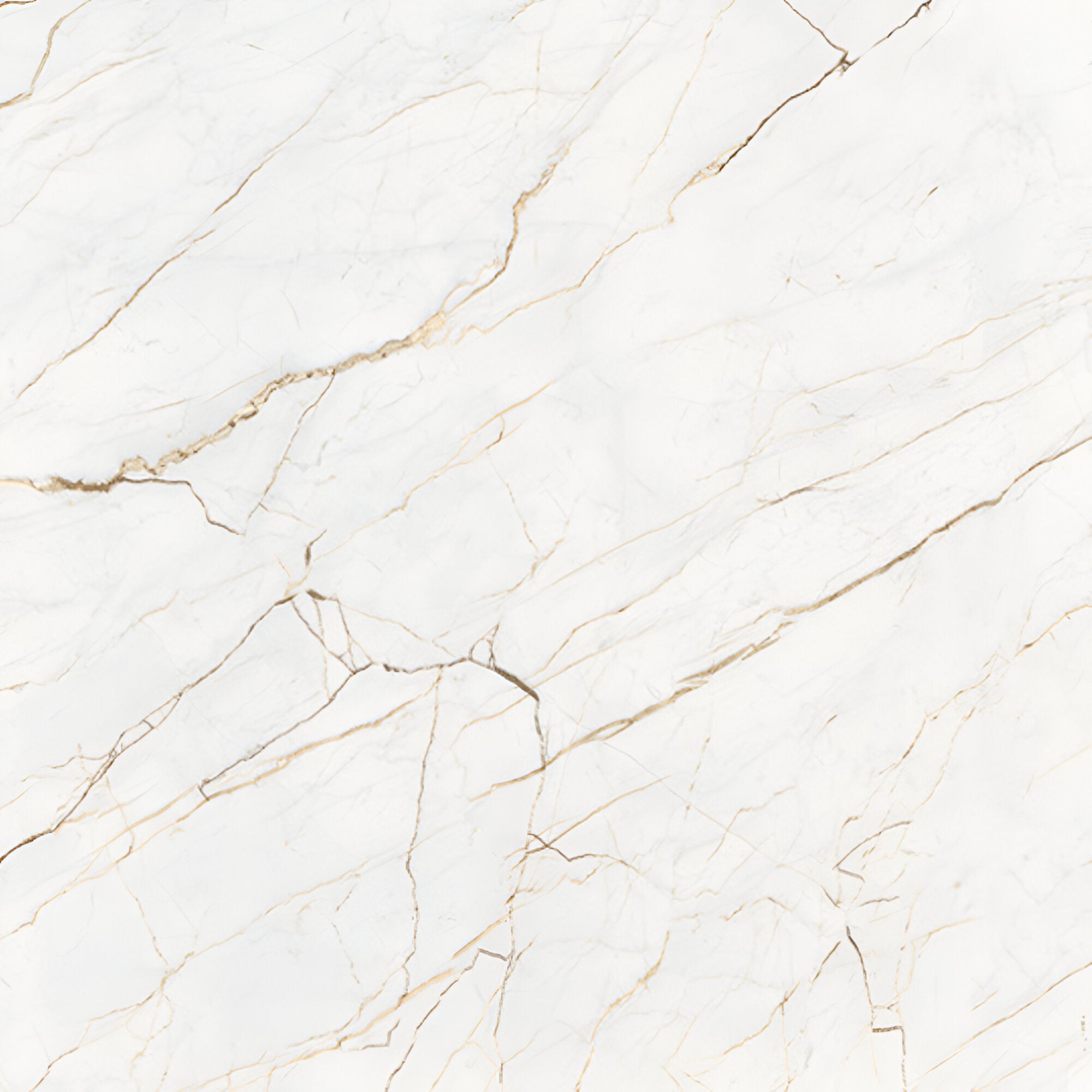 Opera White Marble Ceramic Tile in 24 x 24 inch size featuring a marble-style surface pattern with natural stone-inspired detailing, smooth matt texture, large square format for seamless floor installation, suitable for living rooms, bedrooms, offices, and modern interior flooring applications.