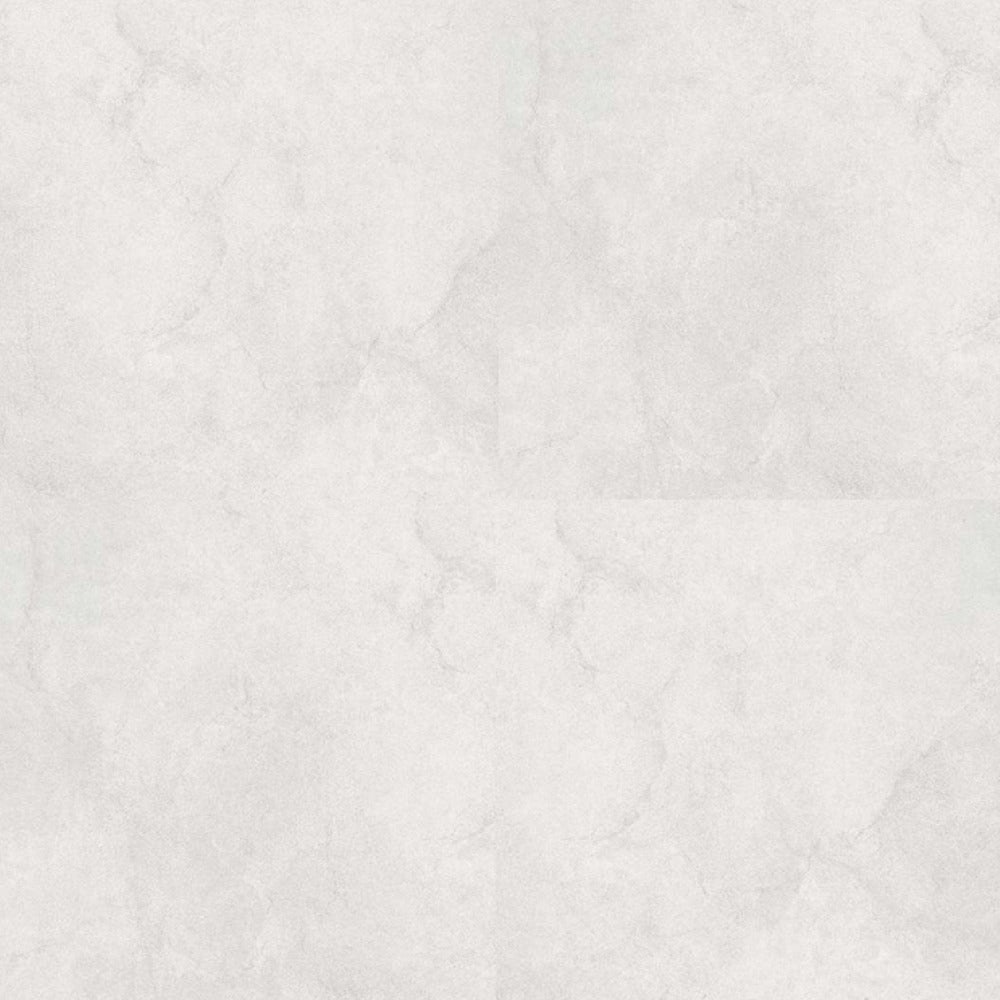 Orio Bianco Ceramic Tile 24 x 24 Inch installed on a spacious floor area, showing a solid rustic surface with a smooth matte texture, clean square edges, and a uniform layout that enhances the overall structure and visual continuity of the interior space.